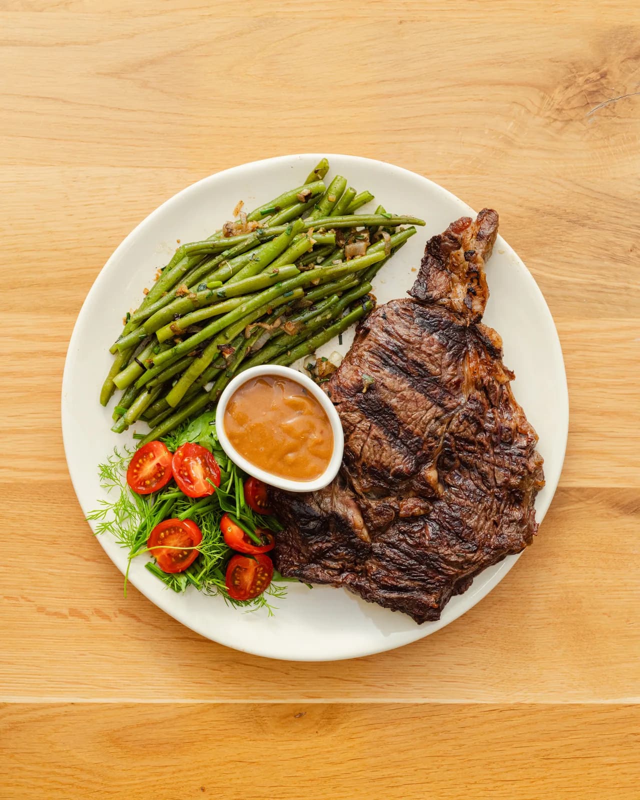 Pièce de viande grillée du menu du Restaurant Le Sénia